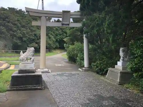 石室神社の鳥居