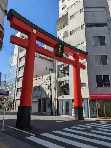 下谷神社の鳥居
