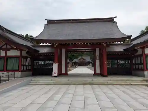 北海道護國神社の山門・神門