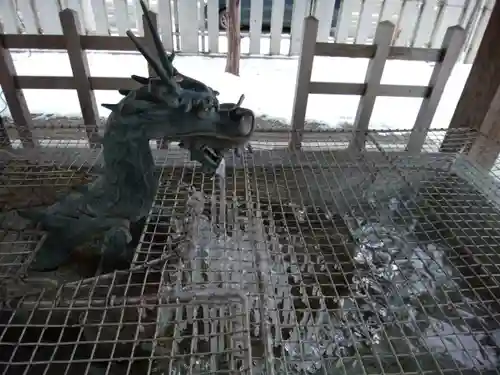 北海道神宮頓宮の手水舎