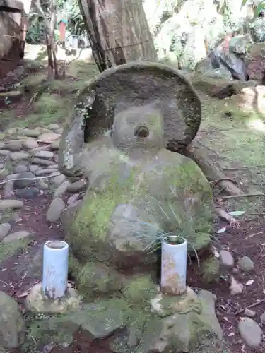 狸福神社の狛犬