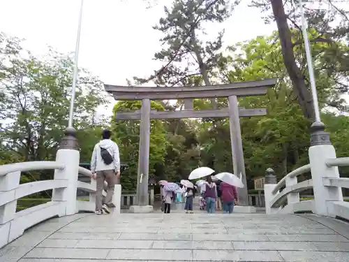 寒川神社の鳥居