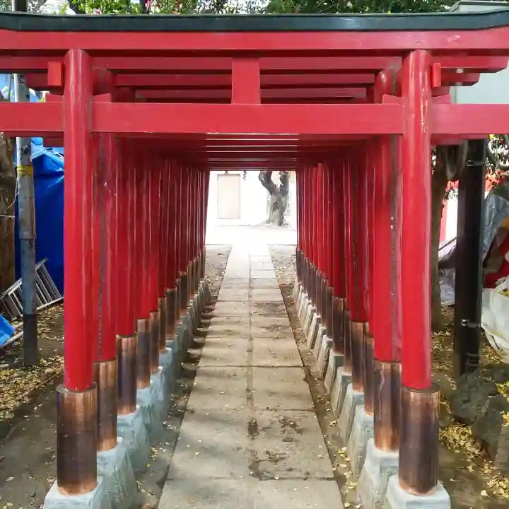 花園神社の鳥居