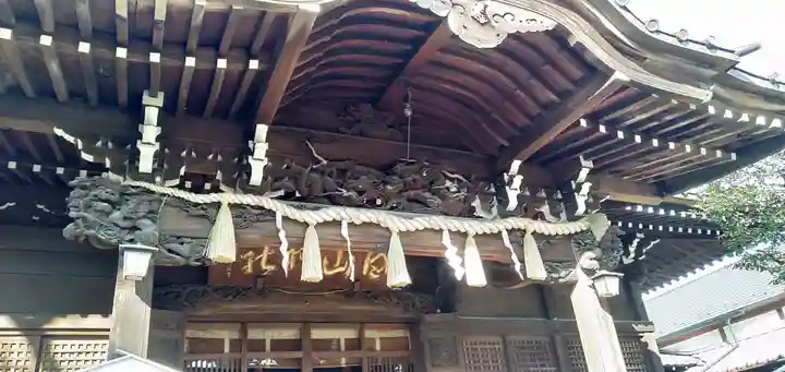 白山神社の本殿・本堂