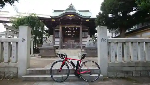 綾瀬神社の本殿・本堂