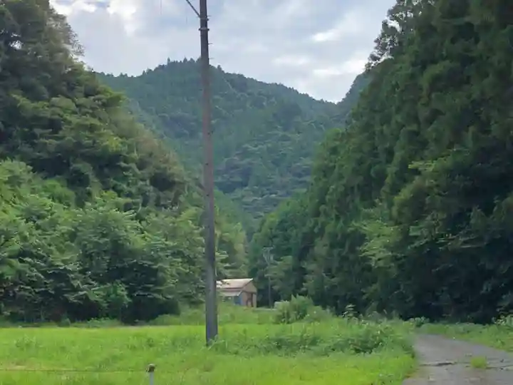 白澤神社の景色