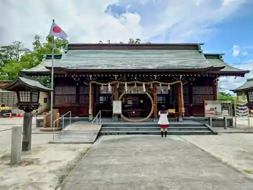 佐賀縣護國神社の本殿・本堂