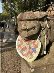 菊田神社の狛犬