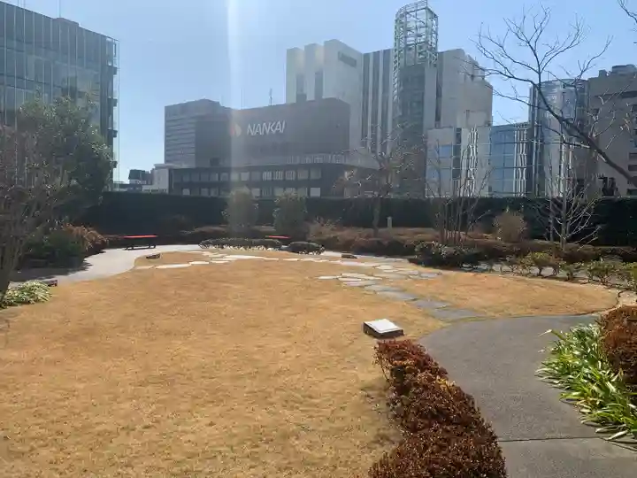 歌舞伎稲荷神社の庭園