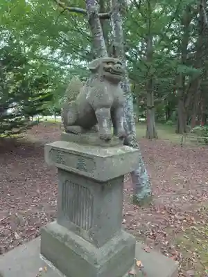 音更神社の狛犬