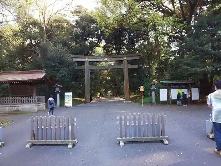 明治神宮の鳥居