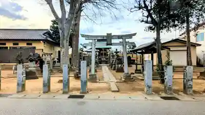 時平神社(大和田)の鳥居