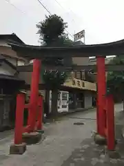 鳩ヶ谷氷川神社の鳥居