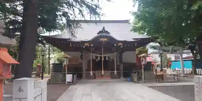 草加神社の本殿・本堂