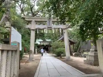 熊野神社の鳥居