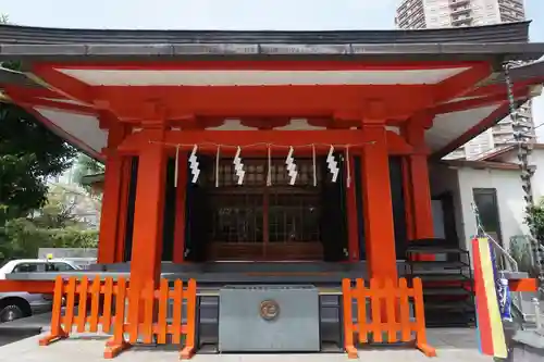 麻布氷川神社の本殿・本堂