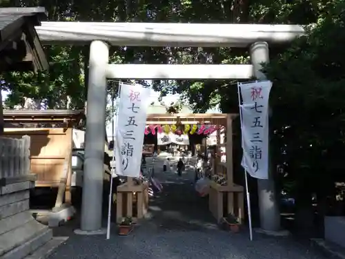 札幌諏訪神社の鳥居