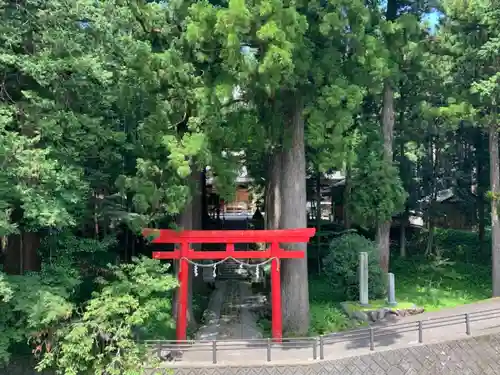 須山浅間神社の鳥居