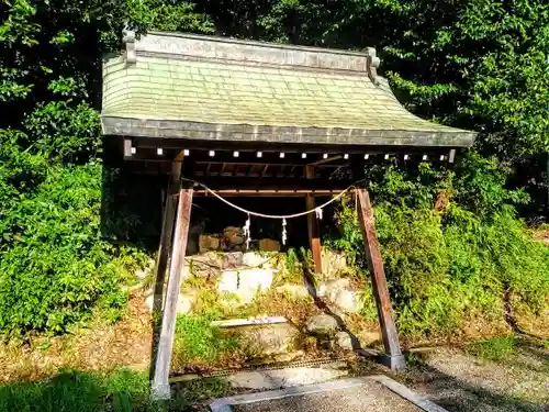 八幡社（白沢八幡神社）の手水舎