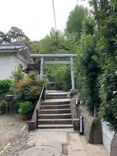 御霊神社の鳥居