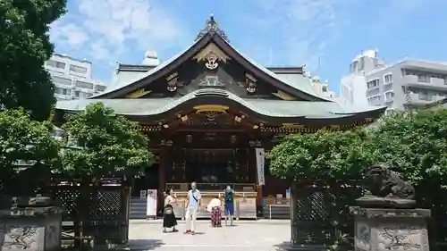 湯島天満宮の本殿・本堂