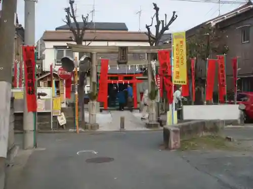 鴎稲荷神社の鳥居