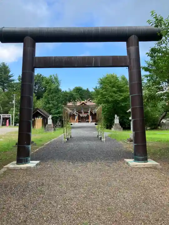 留辺蘂神社の鳥居