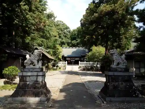 酒折宮の狛犬