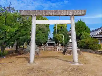 熊野社(江森町)の鳥居