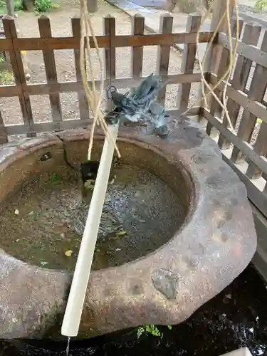 旗岡八幡神社の手水