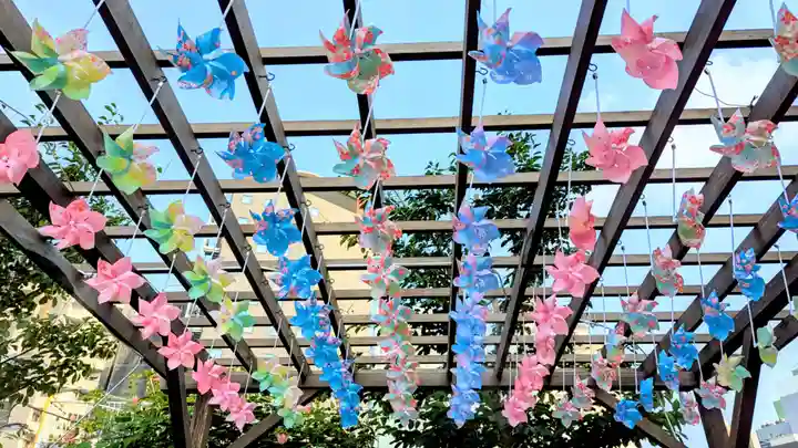 駒込妙義神社の景色