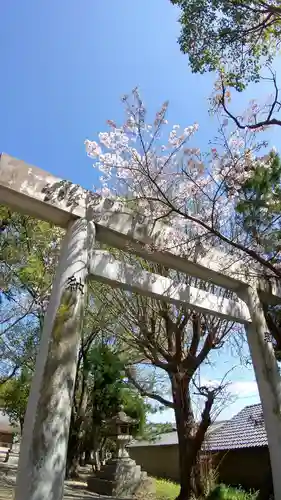 小垣江神明神社の鳥居