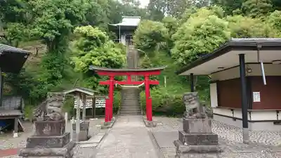 白山神社の鳥居
