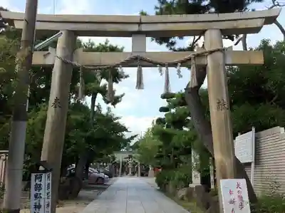 阿部野神社の鳥居