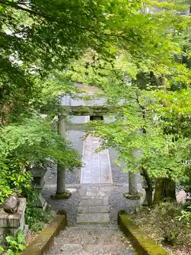 龍田神社の鳥居