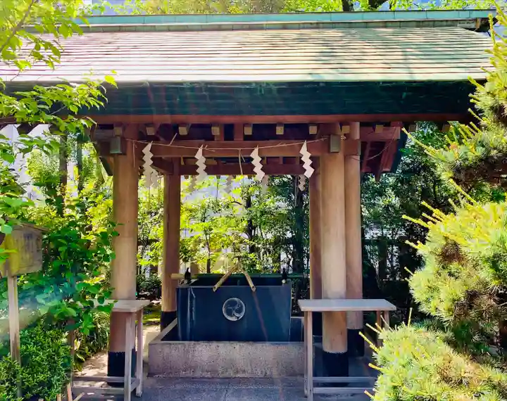 芝大神宮の手水舎