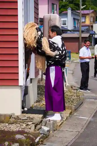 尻岸内八幡神社のお祭り