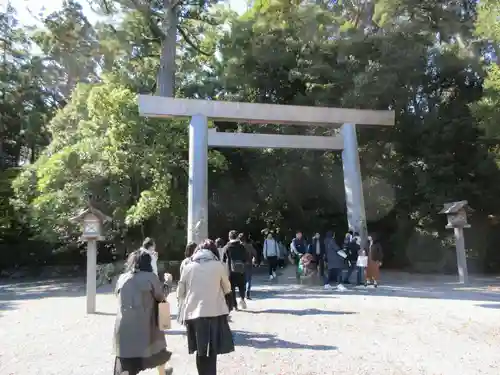 伊勢神宮外宮（豊受大神宮）の鳥居