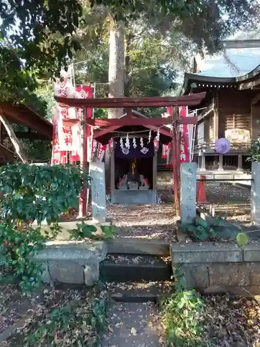 馬場氷川神社の鳥居