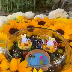 彌都加伎神社の手水