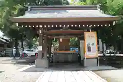 真清田神社の手水