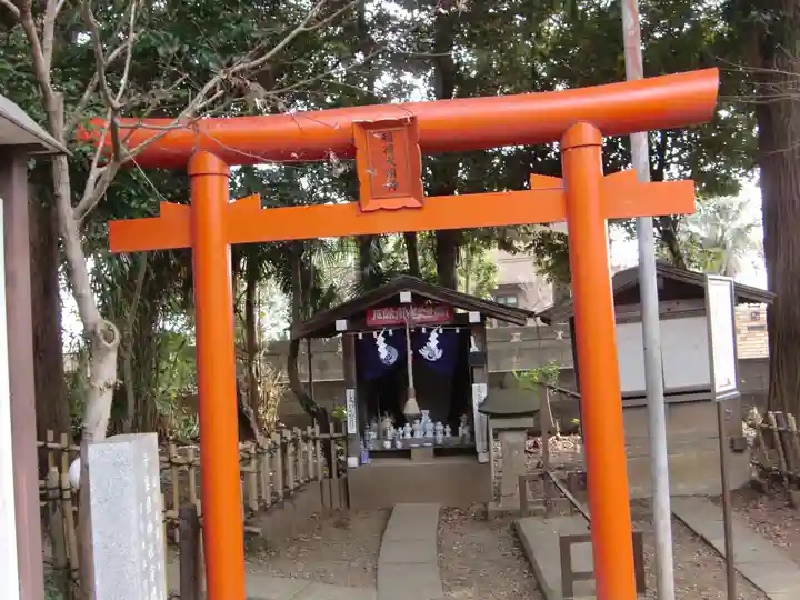 畑子安神社の鳥居