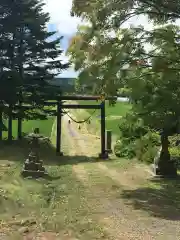 茂平沢神社の鳥居