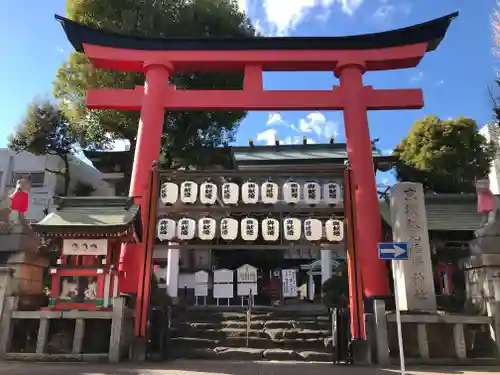 京濱伏見稲荷神社の鳥居