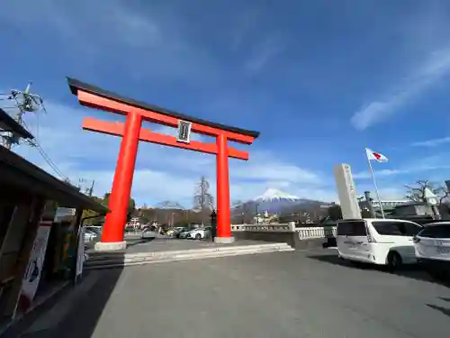 富士山本宮浅間大社の鳥居