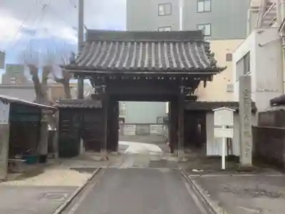 長栄寺の山門・神門