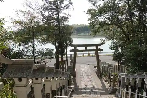 斑鳩神社の景色