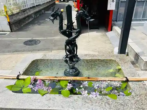 成田山横浜別院延命院の手水舎