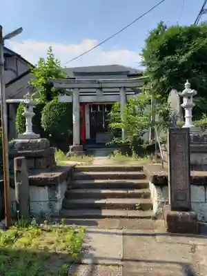 白玉稲荷神社の鳥居
