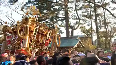 平塚三嶋神社のお祭り
